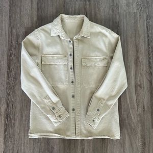 Zara Denim Shirt Jacket